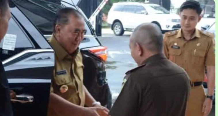 Pastikan Program Pembangunan Sesuai Aturan, Bupati dan Wakil Bupati Tanggamus Kunjungi Kejari Tanggamus