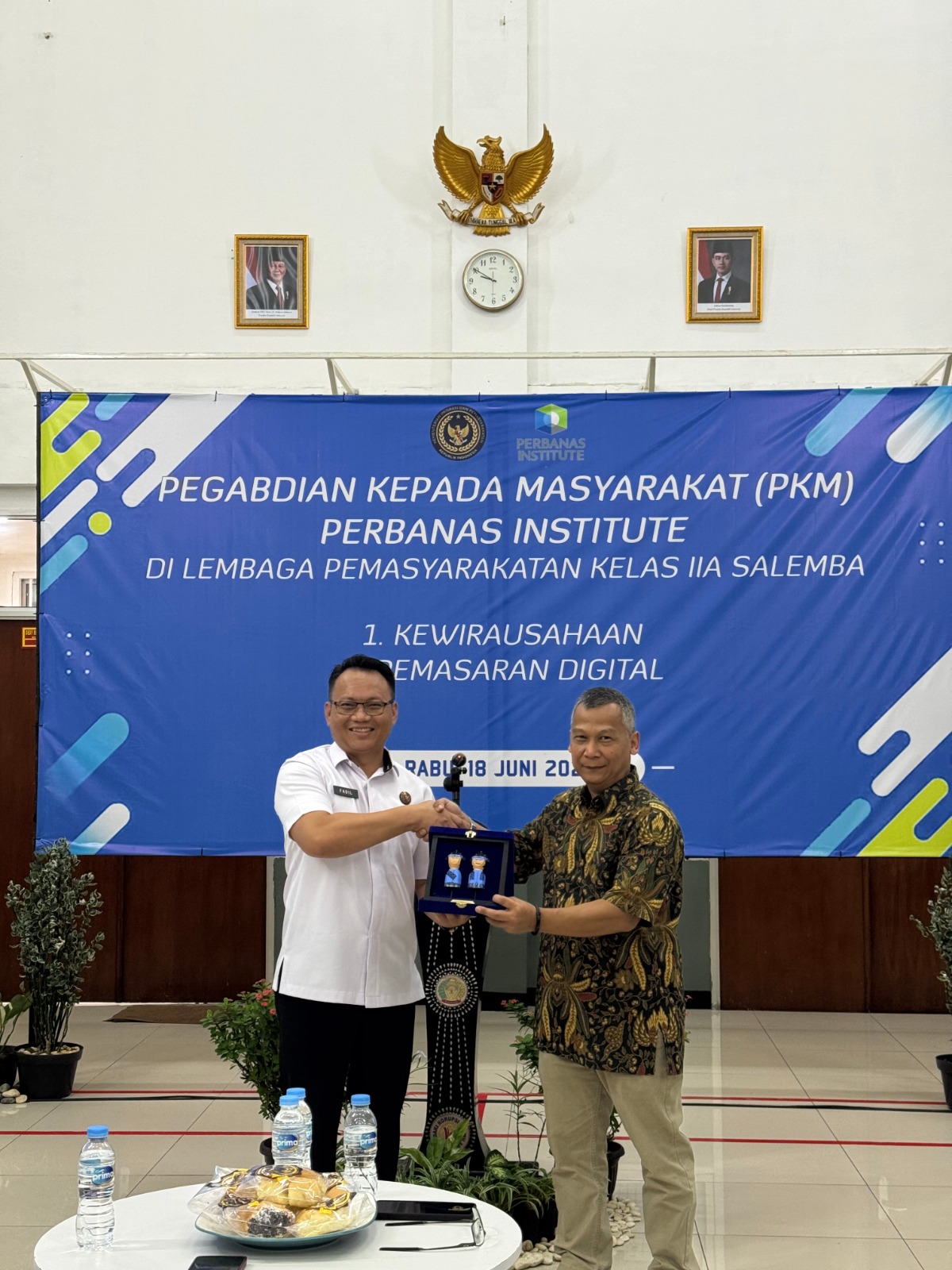 Lapas Kelas IIA Salemba Kembali Kolaborasi dengan Perbanas Institute laksanakan Pengabdian Masyarakat