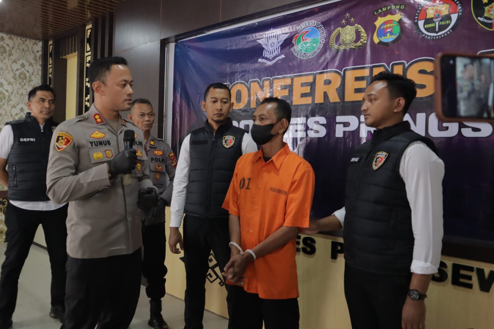 Polres Pringsewu Tahan Kepala Pekon, Diduga Salahgunakan Dana Desa untuk Kepentingan Pribadi