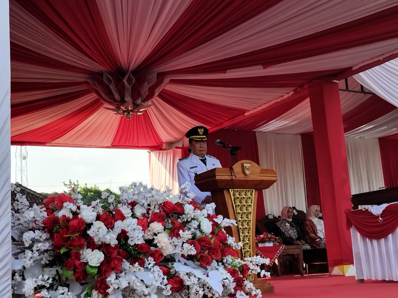 Ribuan Warga Padati Lapangan Merdeka, Tanggamus Gelar Upacara HUT ke-80 RI