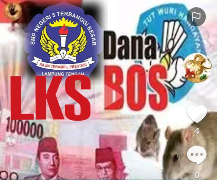 Diduga Bukan Hanya Jual-beli Buku Oknum Kuasa Pengguna Anggaran SMPN 5 Terbanggi Besar, Juga Gelapkan Dana BOSP Tahun 2023-2024