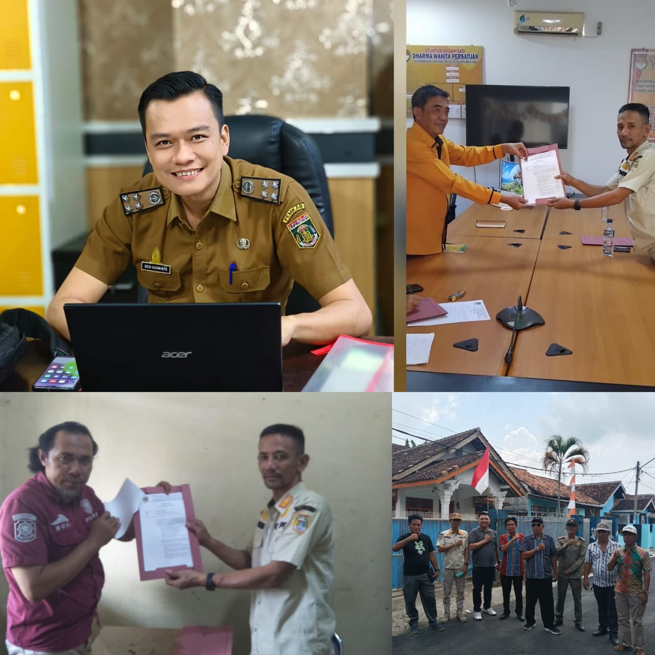 Dedi Guswinto , S.S.M.Si Plt Camat Terbanggi Besar Dukung Penuh Program Bupati Ardito Wijaya Dalam Meningkatkan PAD Kabupaten Lampung Tengah