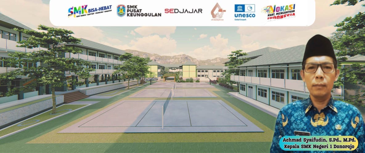 AHMAD SYAIFUDIN S.PD.M.PD DORONG GURU SMKN 1 DONOROJO PACITAN JADI AGEN PERUBAHAN PENDIDIKAN