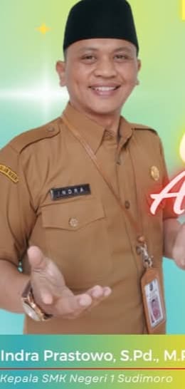 BAPAK INDRA PRASTOWO S.PD.M.PD DORONG GURU SMKN 1 SUDIMORO PACITAN JADI AGEN PERUBAHAN PENDIDIKAN