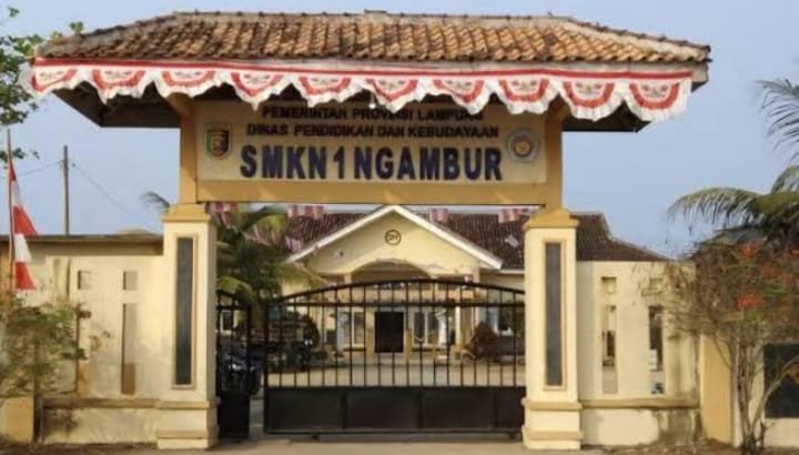 SMKN 1 NGAMBUR, yang beralamat di Jalan Raya Lintas Barat, Pekon Sukanegara, Kecamatan Ngambur, Kabupaten Pesisir Barat, Provinsi Lampung